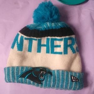 New Era Carolina Panthers Winter Hat